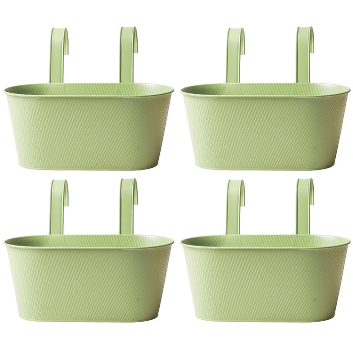 Over Fence Lined Planter Spring Green 26.5cm Assorted Packs