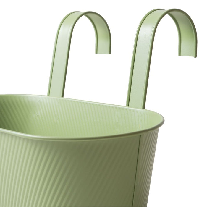 Over Fence Lined Planter Spring Green 26.5cm Assorted Packs