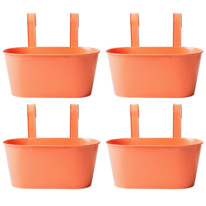 Over Fence Lined Planter Peach 26.5cm Assorted Packs