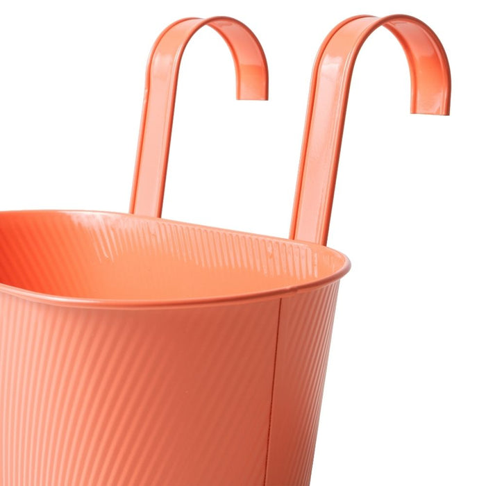Over Fence Lined Planter Peach 26.5cm Assorted Packs