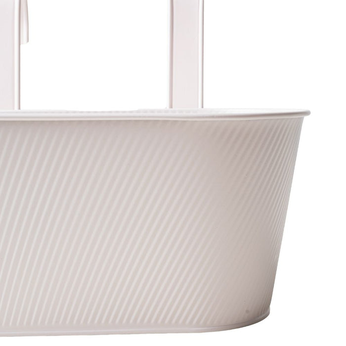 Over Fence Lined Planter White 26.5cm Assorted Packs