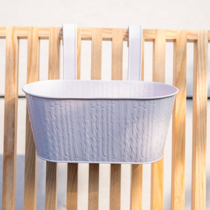 Over Fence Textured Planter Pink 26.5cm Assorted Packs