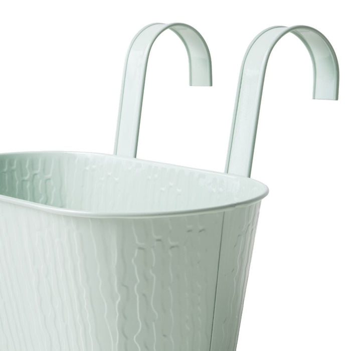 Over Fence Textured Planter Sage Green 26.5cm Assorted Packs