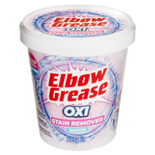 Elbow Grease Oxi Stain Remover Whites 625g Laundry - Stain Remover Elbow Grease