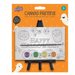 Halloween Paint Your Own Canvas Kit Arts & Crafts FabFinds Pumpkin