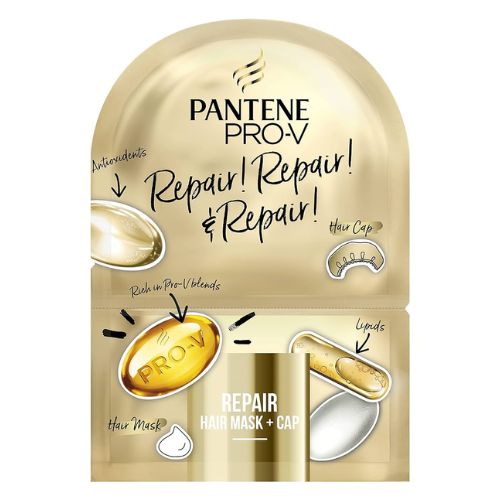 Patene Pro-V Repair Hair Mask & Cap 20ml Hair Masks, Oils & Treatments pantene   