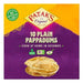 Patak's 10 Plain Pappadums 100g Food Items Patak's   