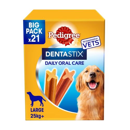Pedigree DetaStix Daily Oral Care 21 Pack Dog Food & Treats Pedigree   