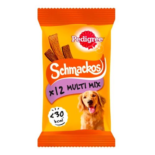 Pedigree Schmackos Multi Mix Dog Treats 12 Pack 86g Dog Food & Treats Pedigree   