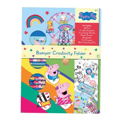 Peppa Pig Bumper Creativity Folder Arts & Crafts FabFinds   