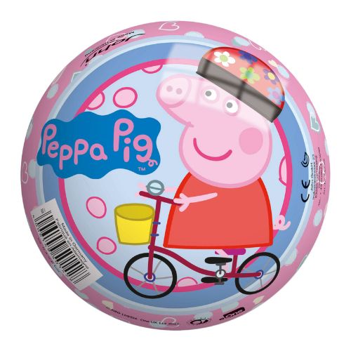 Peppa Pig Mini Ball Assorted Colours Toys john leisure ltd Pink  