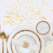 Perfect Day Gold Foil Card Heart Place Cards 6 Pack Party decor Fabfinds   