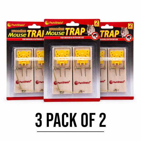 PestShield Plywood Mouse Trap 2 Pack Assorted Packs Garden Tools 151 3 Pack