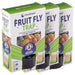 Pestshield Fruit Fly Trap Monitoring Device 40ml Assorted Packs Garden Accessories PestShield 3 Pack