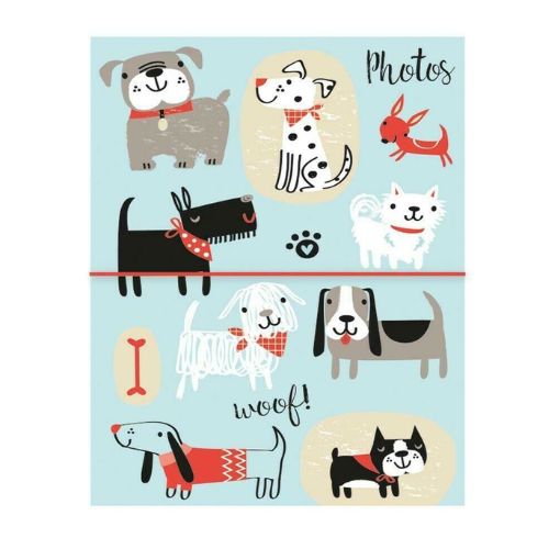 Home Collection Dog Print Slip-in Photo Album Stationery Design Group   
