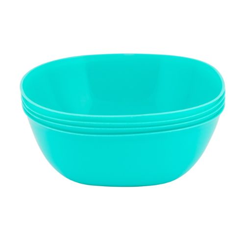 Sunshine Dining Teal Picnic Bowls 4 Pack Kitchen Tools & Utensils FabFinds   