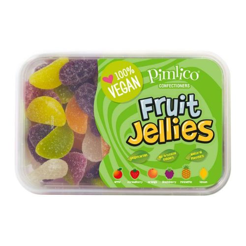 Pimlico Fruit Jellies Sweets 450g Sweets, Mints & Chewing Gum pimlico   