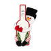 Plush Christmas Character Bottle Holder Assorted Styles Christmas Tableware FabFinds Snowman  