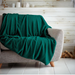 Plush Popcorn Texture Throw Blanket 200x240cm Assorted Colours Throws & Blankets FabFinds