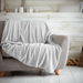 Plush Popcorn Texture Throw Blanket 200x240cm Assorted Colours Throws & Blankets FabFinds