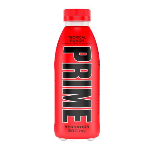 Prime Hydration Tropical Punch Drink 6 x 500ml Drinks Prime   