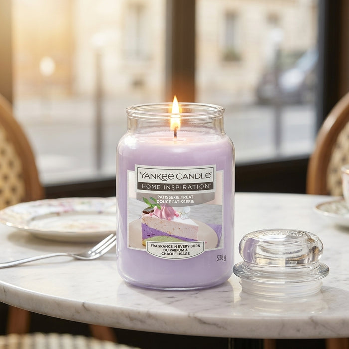 Yankee Patisserie Treat Large Jar Candle 538g Candles Yankee Candle