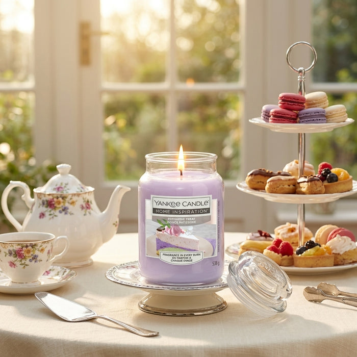 Yankee Patisserie Treat Large Jar Candle 538g Candles Yankee Candle