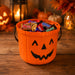 Halloween Pumpkin Buckets Assorted Colours Halloween Decorations FabFinds