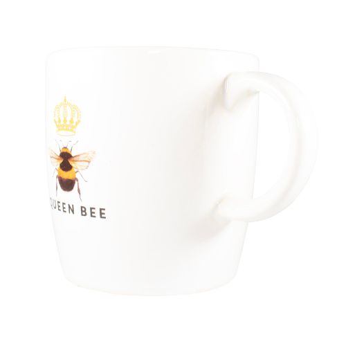 Queen Bee White Hugga Mug Mugs FabFinds   