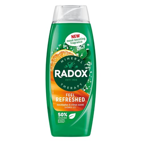 Radox Feel Refreshed Eucalyptus & Citrus Shower Gel 225ml Shower Gel & Body Wash Radox   