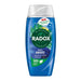 Radox Feel Awake Sea Minerals & Fennel Shower Gel & Shampoo 225ml Shower Gel & Body Wash Radox   