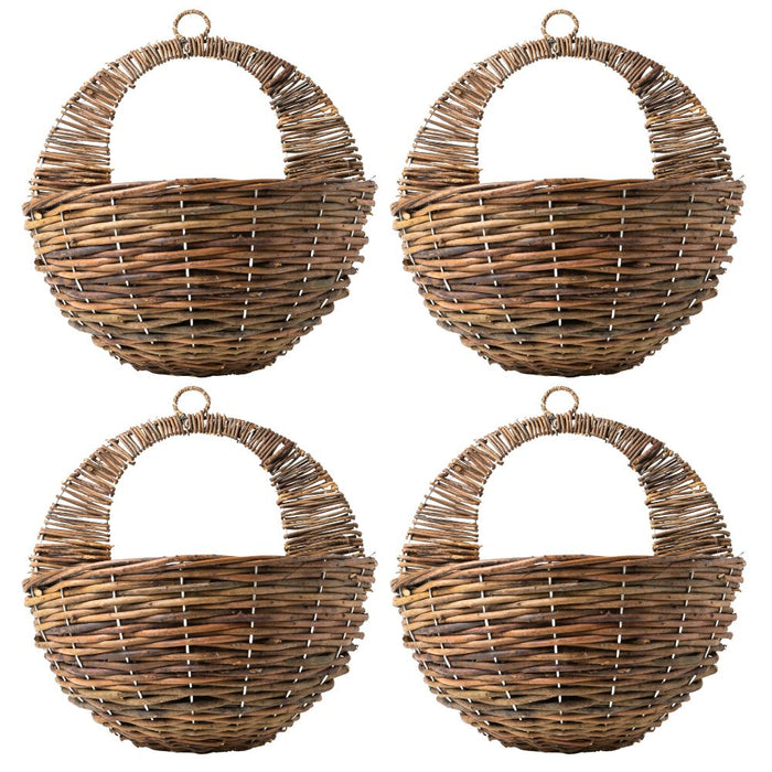Rattan Hanging Basket 31cm Assorted Packs