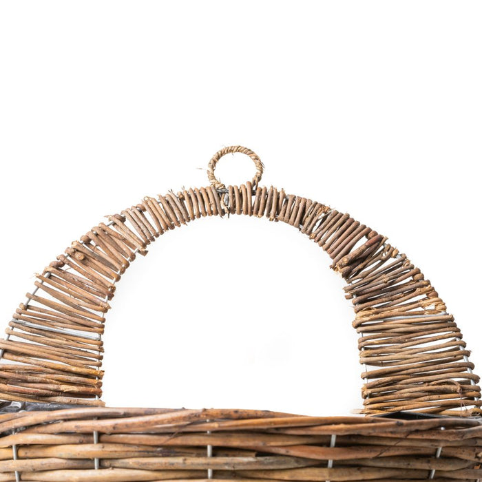 Rattan Hanging Basket 31cm Assorted Packs