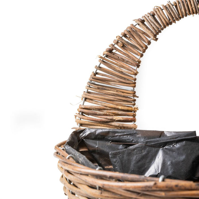 Rattan Hanging Basket 31cm Assorted Packs