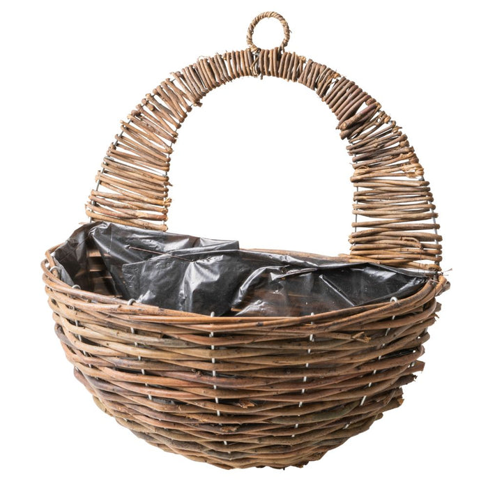 Rattan Hanging Basket 31cm Assorted Packs
