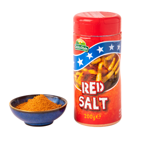 Geedom Original Spicy Red Chip Salt 200g Assorted Packs Table Sauces Geedom