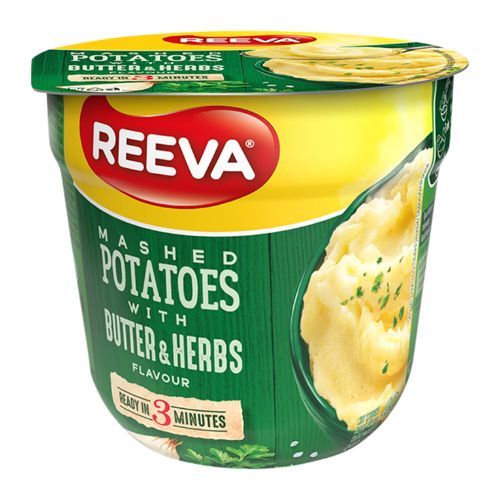 Reeva Butter & Herbs Mashed Potatoes 40g Pasta & Noodles Reeva 1 Pack