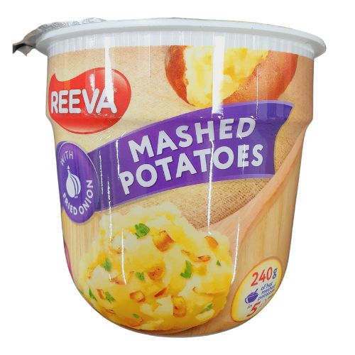 Reeva Mashed Potatoes With Fried Onion 40g Food Reeva   