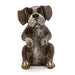 Small Resin Sitting Puppy Ornament 9.5cm x W 6cm Home Decorations Candlelight   