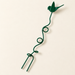 Robin Climbing Plant Stake 71cm Green Plant Supports FabFinds
