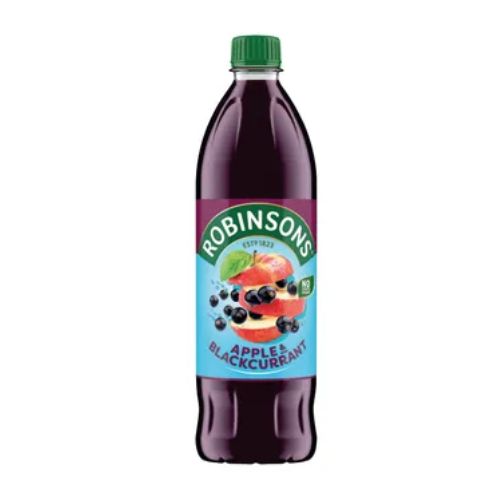 Robinsons Apple & Blackcurrant Squash 1 Litre Drinks Robinsons   