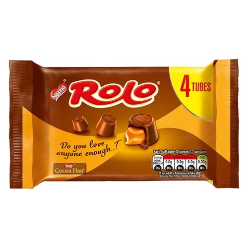 Nestle Rolo Chocolate Tubes 4 x 41.6g Chocolate Nestle   