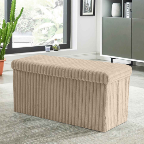 Ribbed Foldable Storage Box Assorted FabFinds