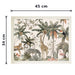 Animal Kingdom Print Lap Tray with Cushioned Base 45cm Decorative Trays FabFinds