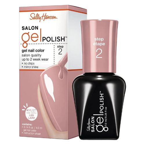 Sally Hansen Salon Pro Gel Nail Polish 150 Pink Pong Step 2 7ml Nail Polish sally hansen   