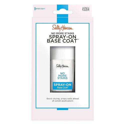 Sally Hansen No More Stains Spray on Base Coat 11ml Nail Product sally hansen   