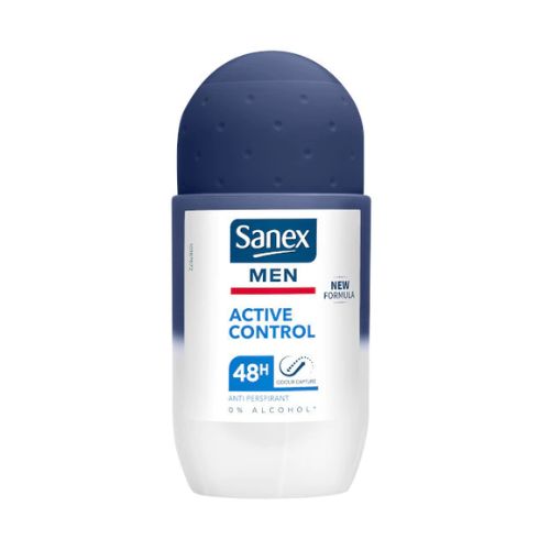 Sanex Men Active Control Roll On Anti Perspirant 50ml Deodorant & Antiperspirants Sanex   