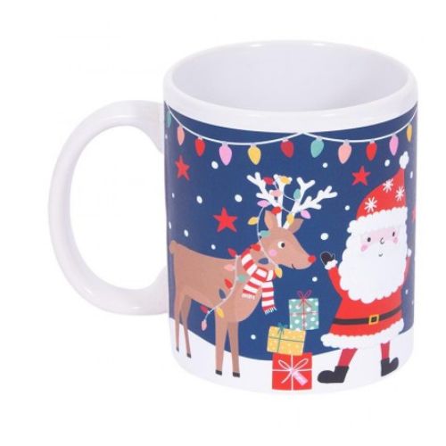 Christmas Character Santa & Snowman Mugs Assorted Styles Christmas Tableware Fabfinds Santa  