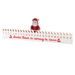 Santa Countdown Wooden Board Sign 39cm x 5cm Christmas Decoration FabFinds
