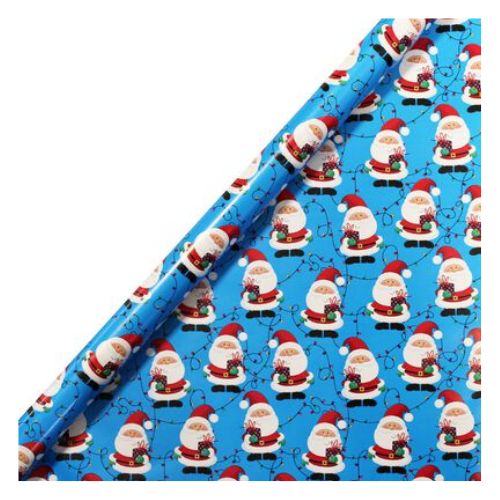Festive Characters Wrapping Paper 10M Assorted Colours Christmas Wrapping & Tissue Paper Design Group   